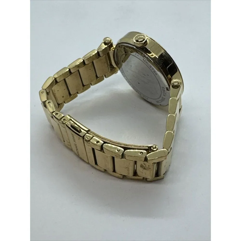 Michael Kors Parker MK5784 Women's Gold Stainless Steel Analog Dial Watch JNA375